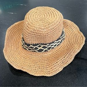 Jessica Simpson, Women's Paper Straw Floppy Summer Beach Pool Hat, One Size